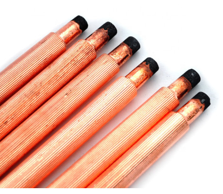 ĐIỆN CỰC THỔI THAN BESTARC Ø 8.0MM X 305MM - KHÔNG CÓ ĐẦU NỐI