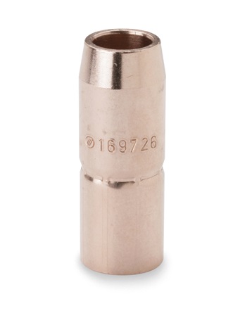 MILLER 5/8" GUN NOZZLE, FLUSH - FOR USE WITH M-25 AND M-40