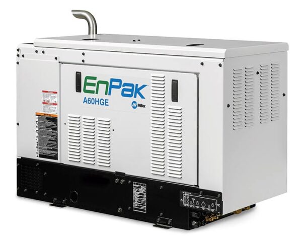 ENPAK A60HGE, OPEN CENTER ENGINE DRIVING WELDER