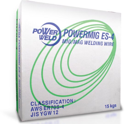 DÂY HÀN MIG POWER WELD (THÉP, THÉP CHỊU LỰC CAO) - POWERMIG ES4