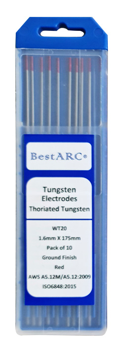TUNGSTEN WT-20 Ø 1.6 X 175MM, POLISH FINISH