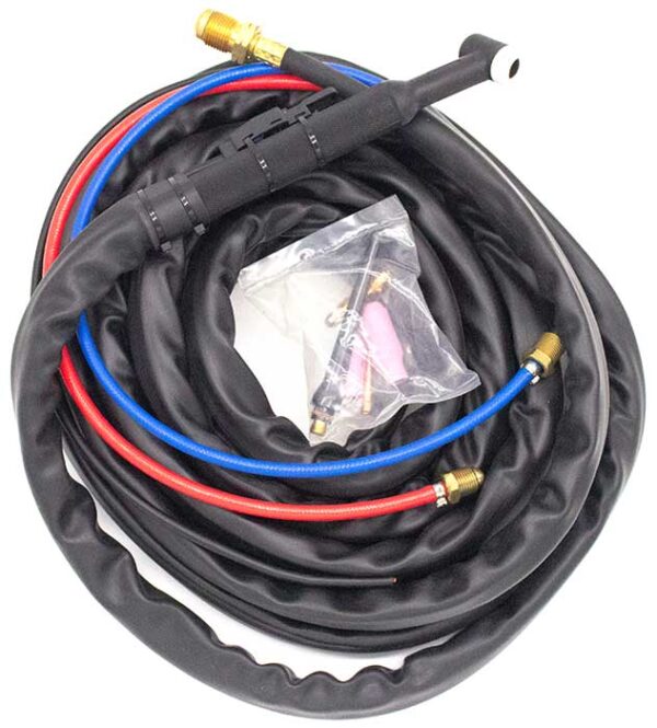 ĐUỐC HÀN TIG BESTARC WP-18-25, GIẢI NHIỆT BẰNG NƯỚC DÀI 7,6 MÉT
